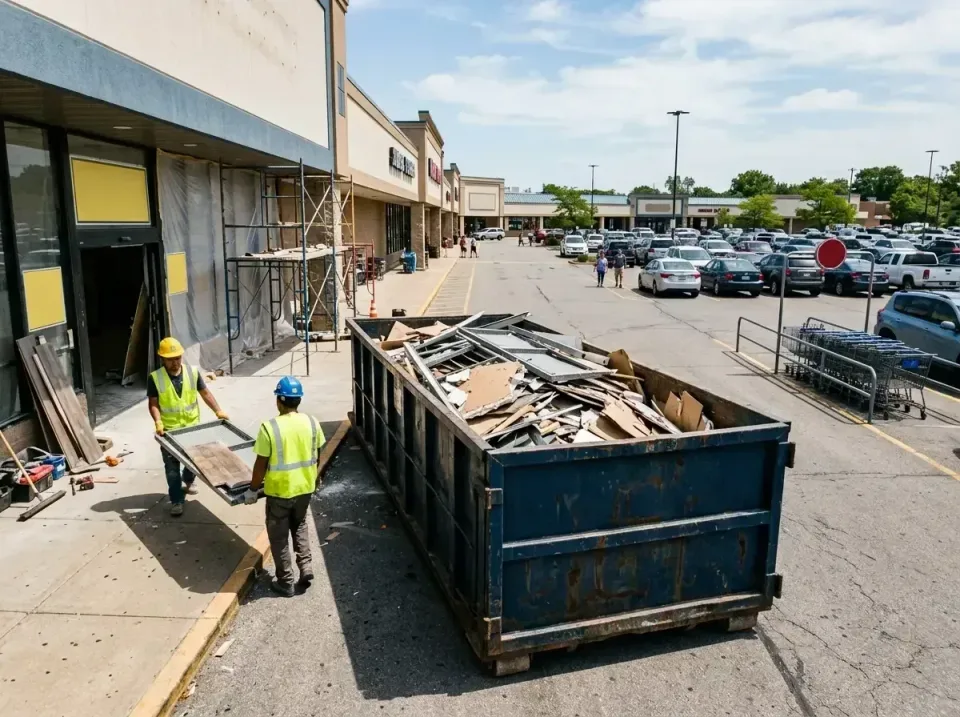 retail-store-renovation-debris-003 — frequently asked questions, Roll-off Dumpster Rentals in Eagle Crest, OR